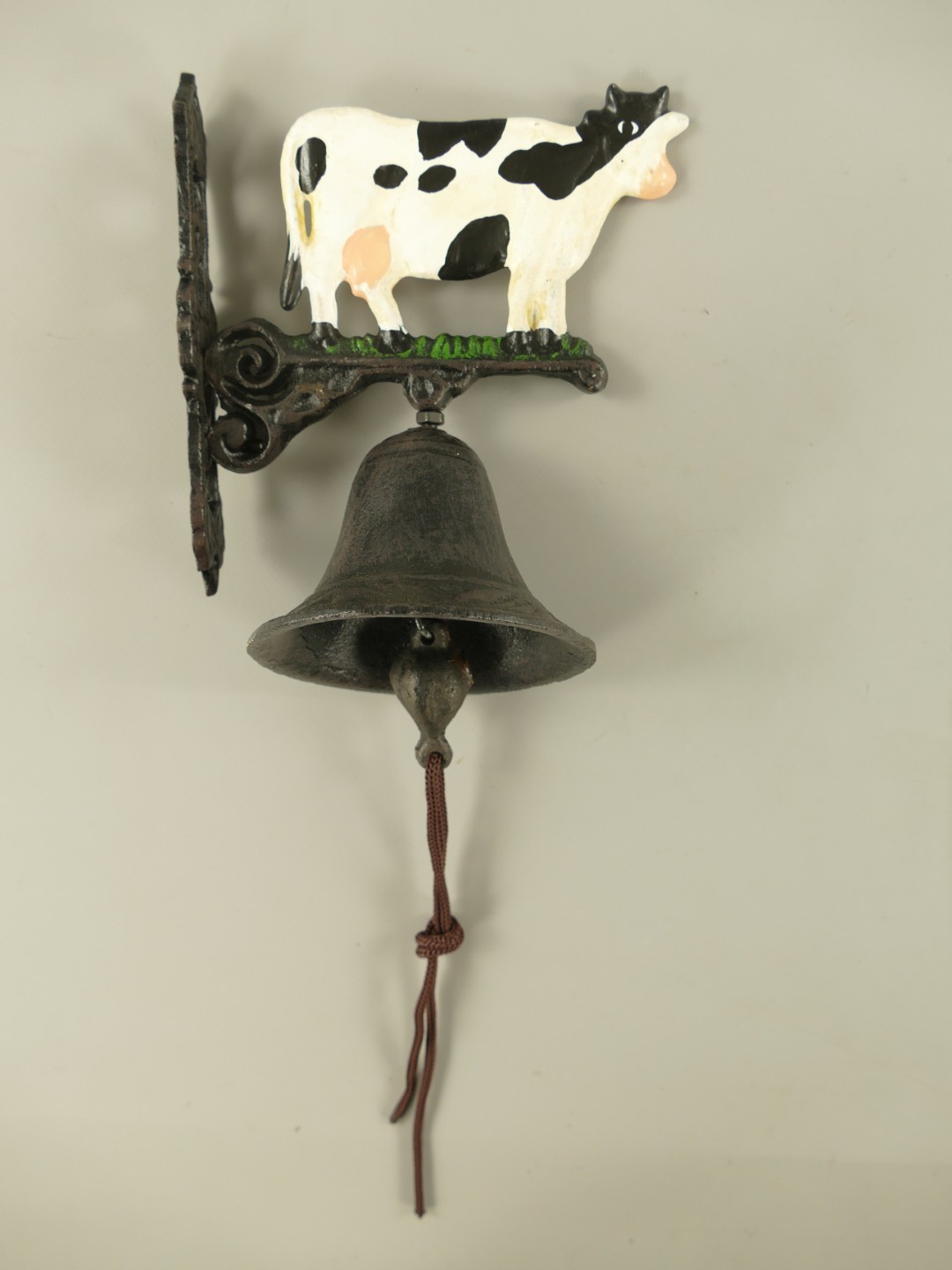 Wandglocke Kuh Gußeisen H.16x15cm