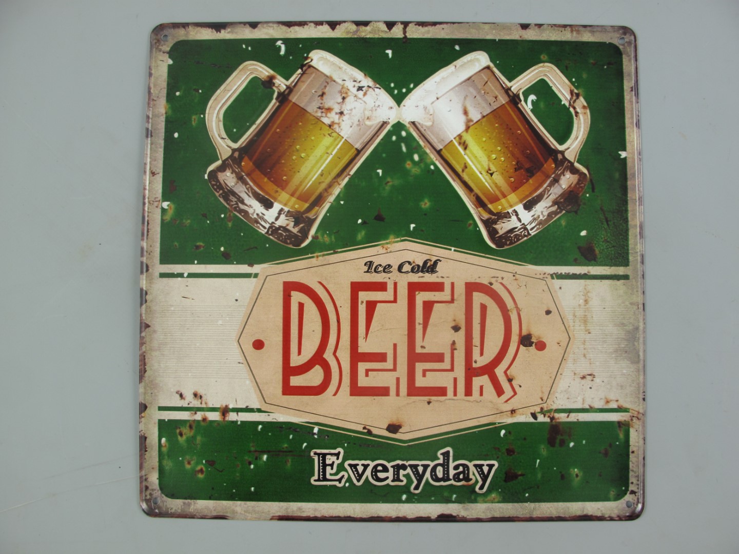 Schild(Gestanzt) Eisen Beer everyday H.30cm