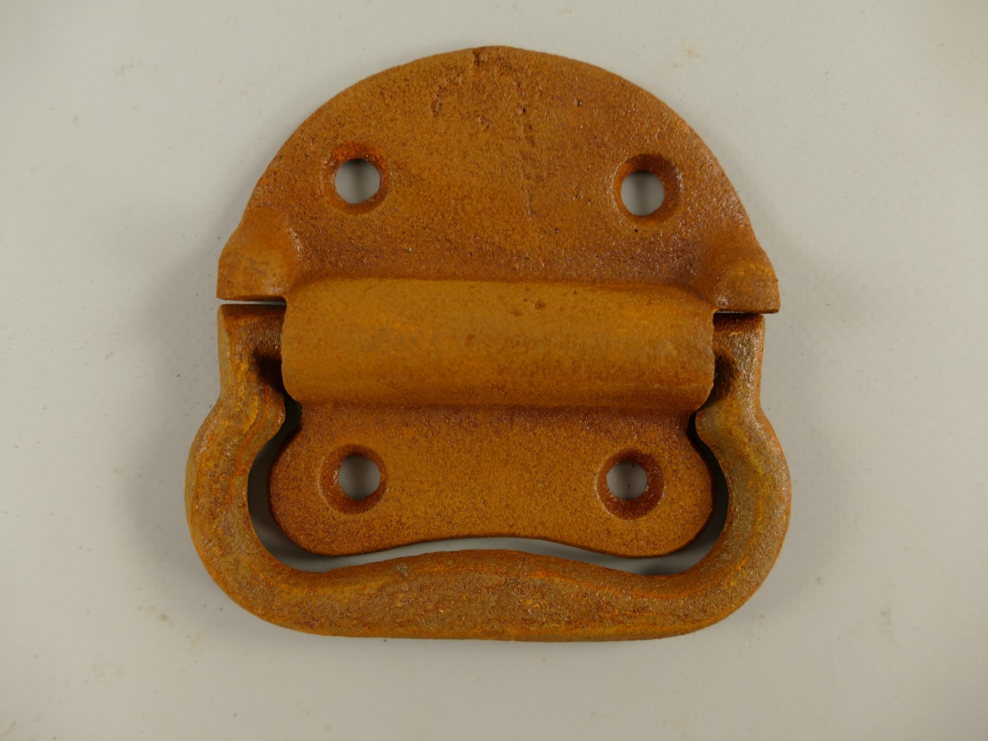 RAUS*PREIS Truhengriffe Eisen Naturrost Fb. L.10cm