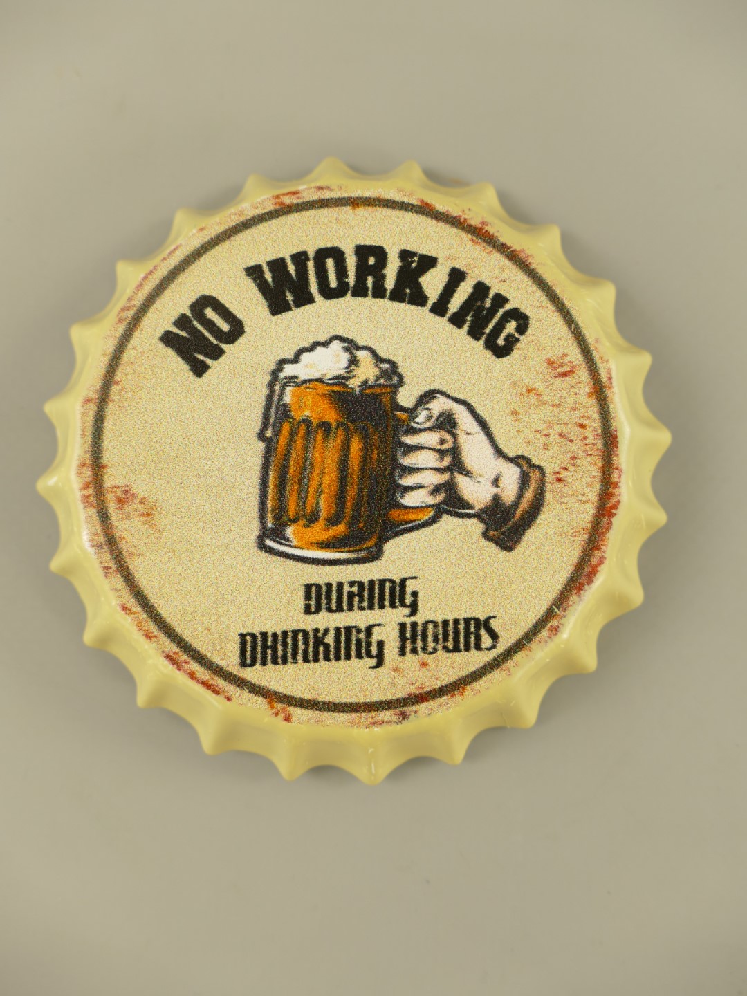 Offner Beer Magnet (Gestanzt) No Working D.9cm