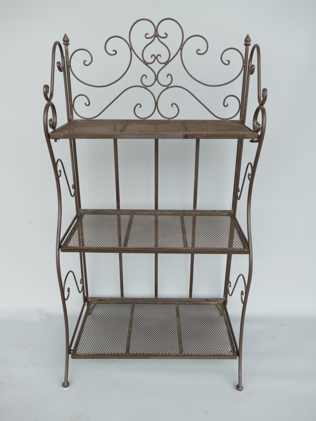 Regal Eisen rust. braun H.107x56cm