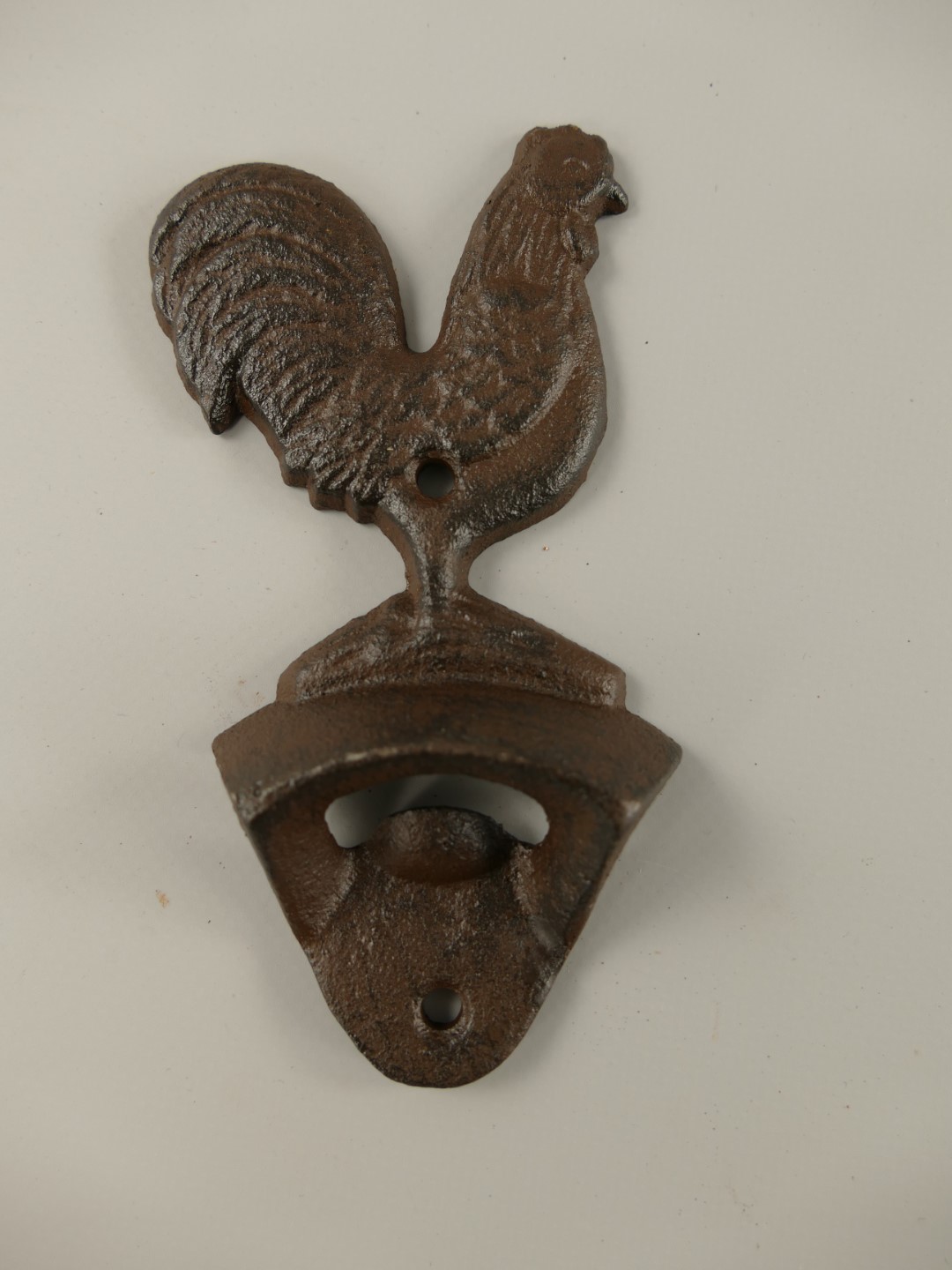 Wand Flaschenoffner Hahn Eisen farbe H.14cm