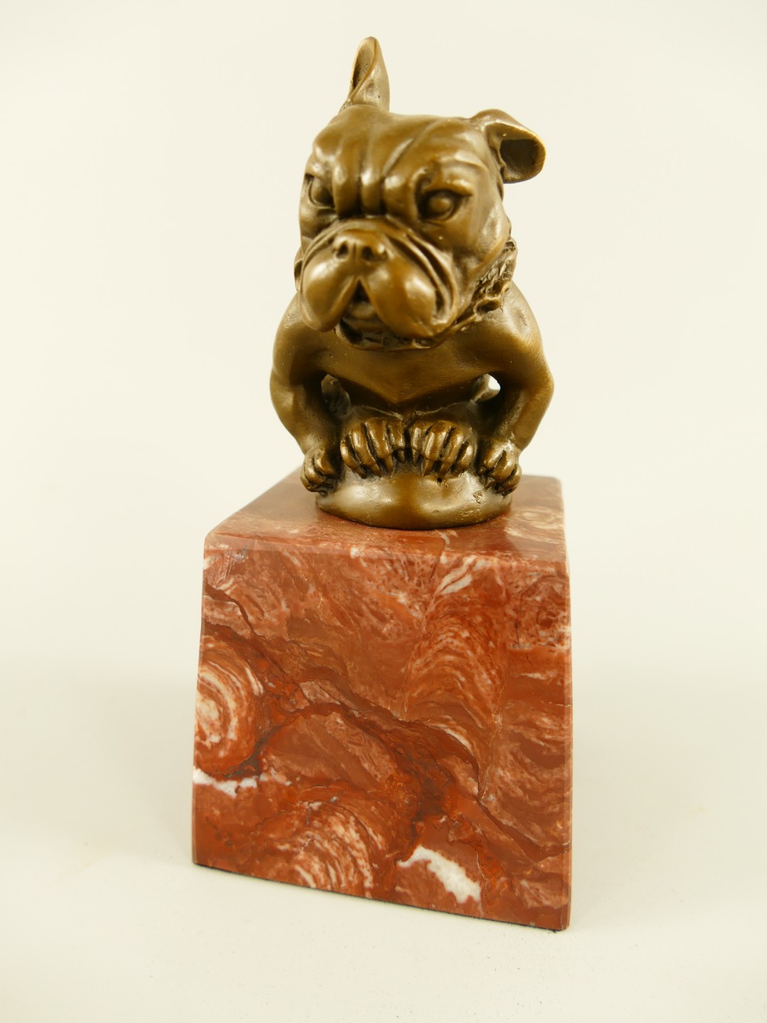 Figur Bronze Hund H.16x8x8cm