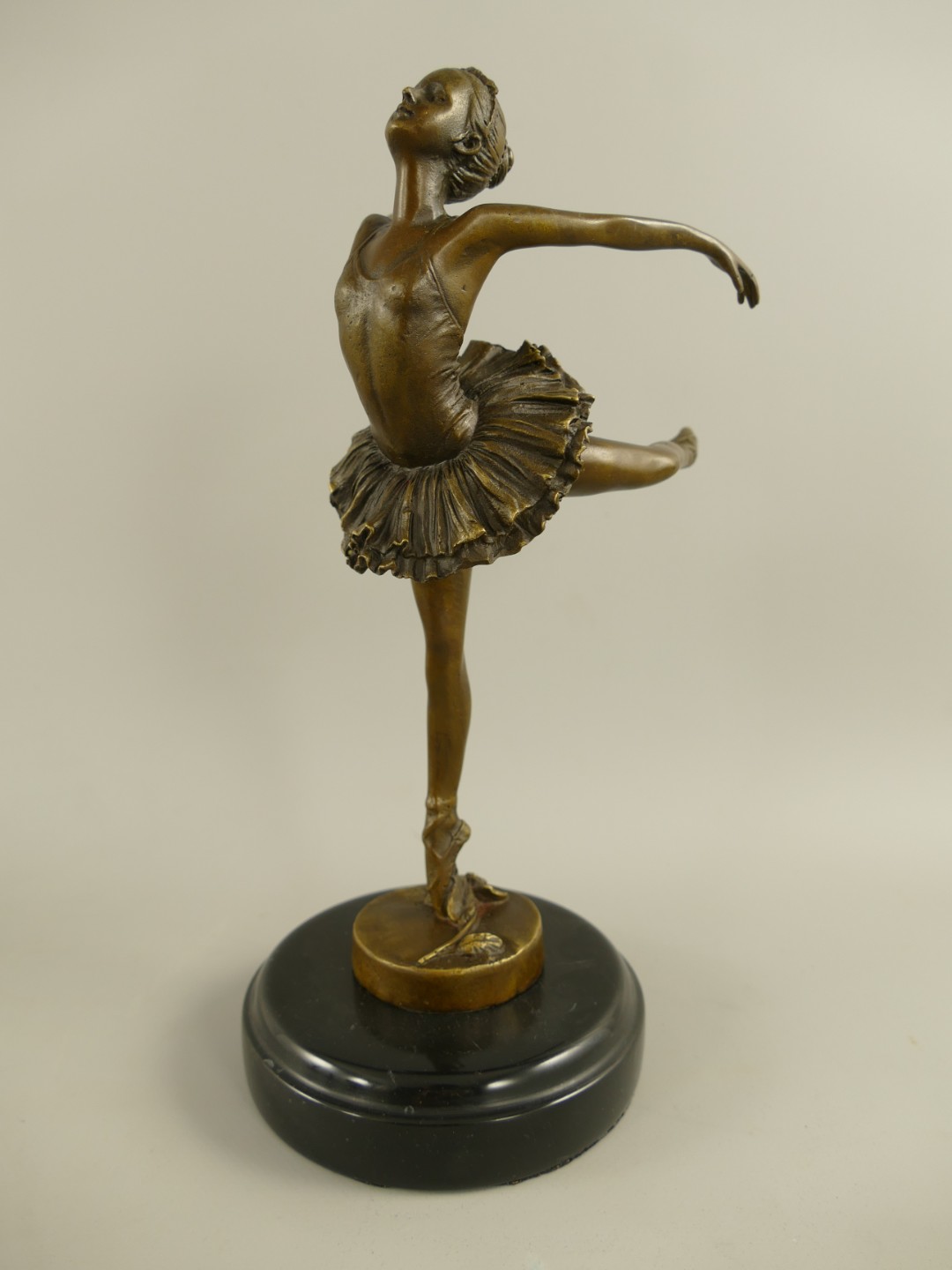 Figur Bronze Ballerina H.28x12x16cm