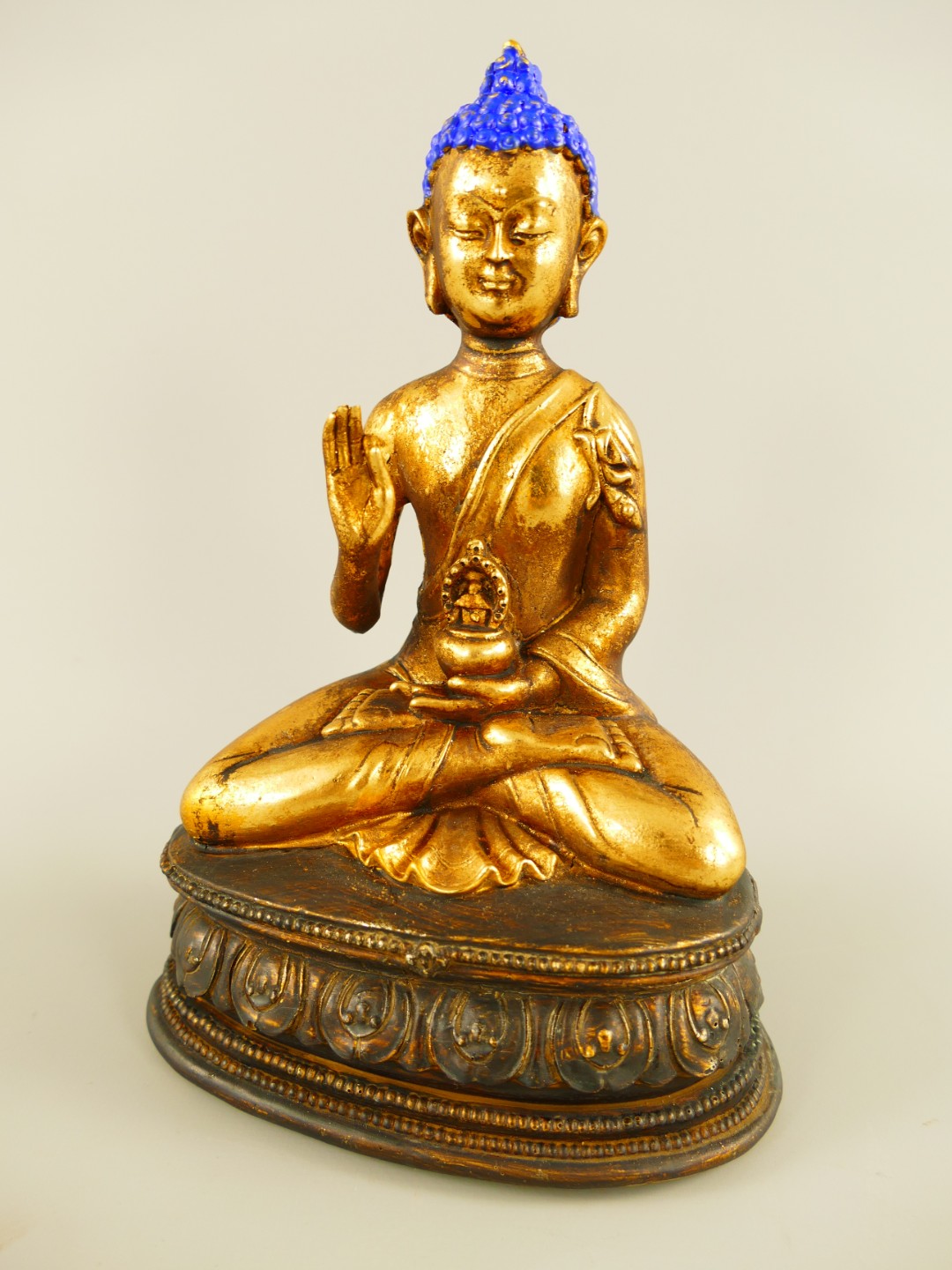 BUDA GOLD!!! Polystein farbe H.22x15cm