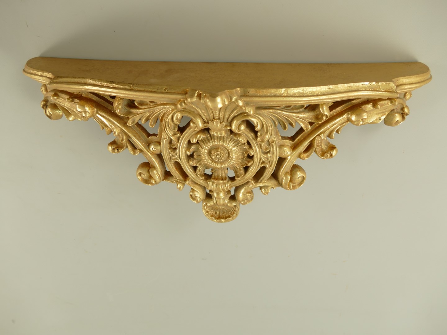 Konsol Polystein GOLD farbig L.46x18cm