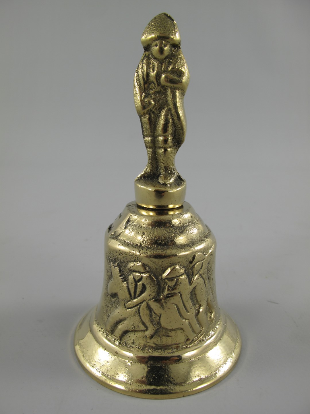 Tischglocke Messing Napoleon H.12x7cm