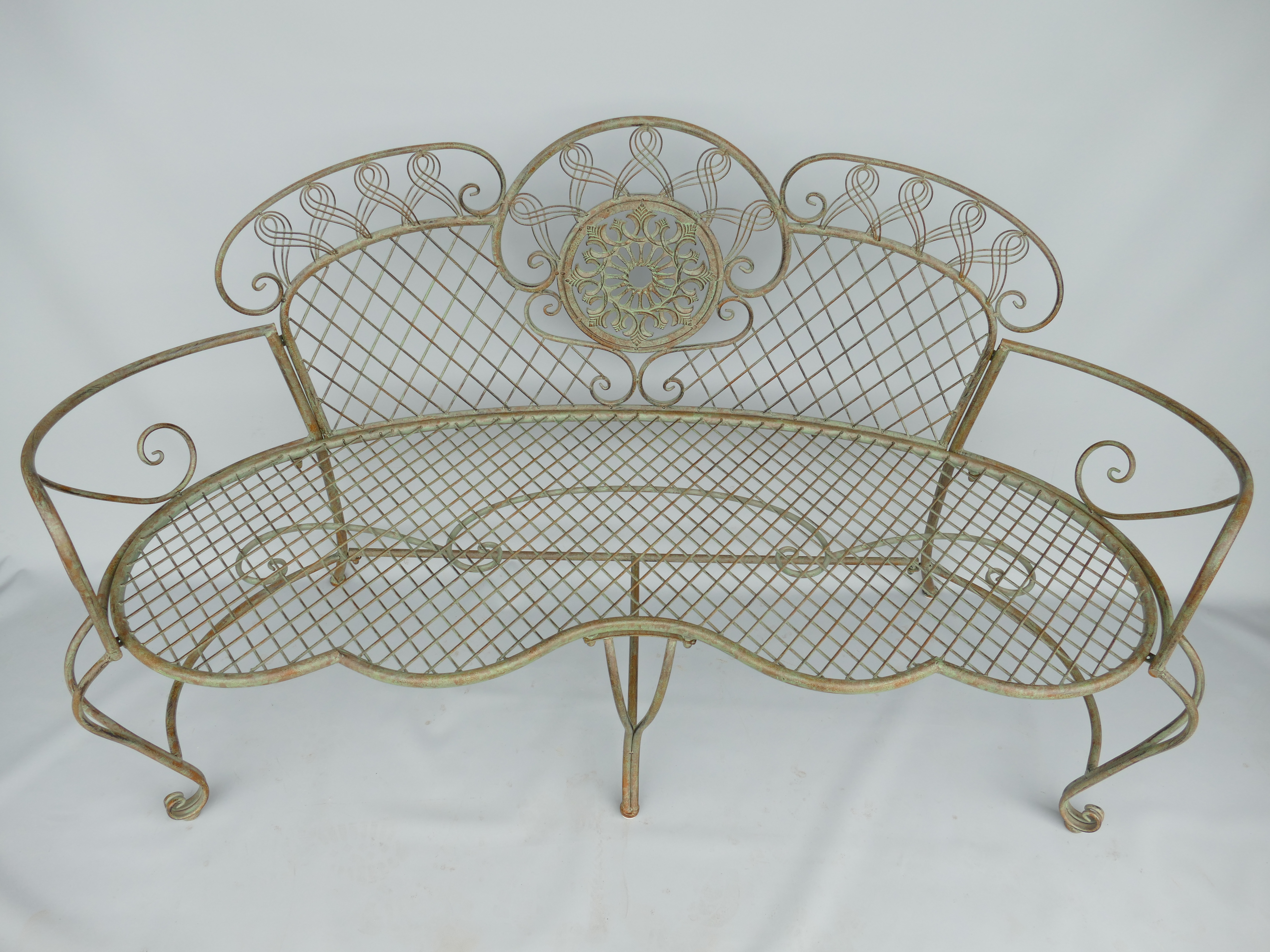 (*) Loverbank XXL Eisen farbig L.160cm