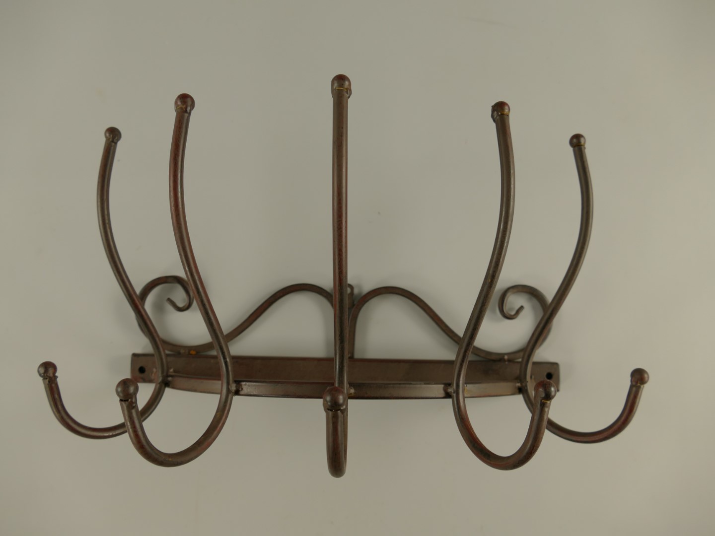 Wandhaken Eisen RÖSTIG farbig L.38x22x22cm