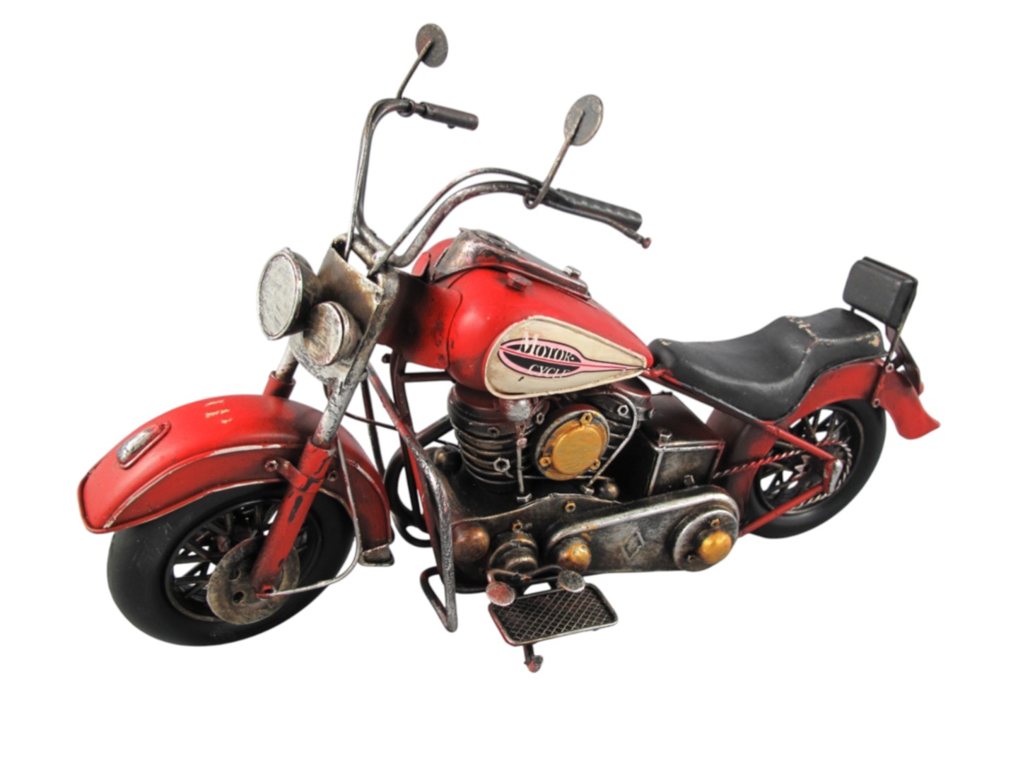 *ANG./AUG. Motor Antik Eisen L.36x23x12cm