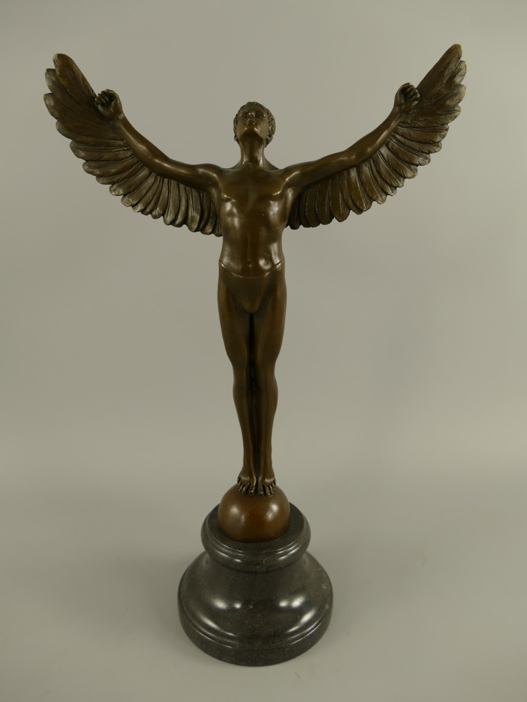 Figur Bronze Ikarus H.40x27cm