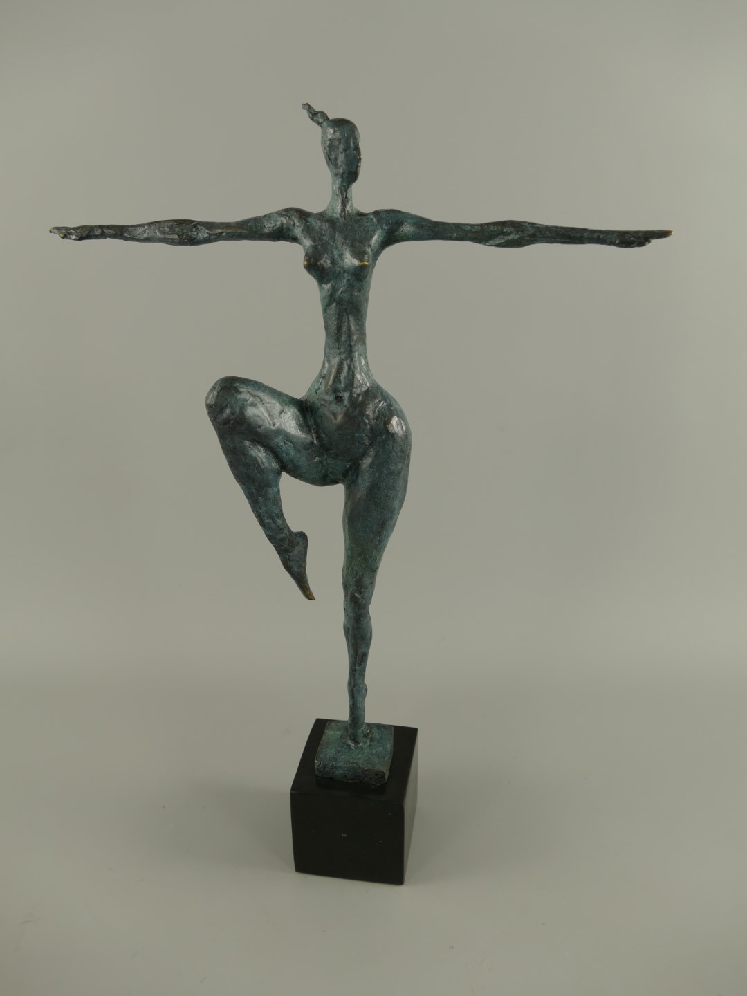 Figur Bronze Tanzerin H.52x36cm