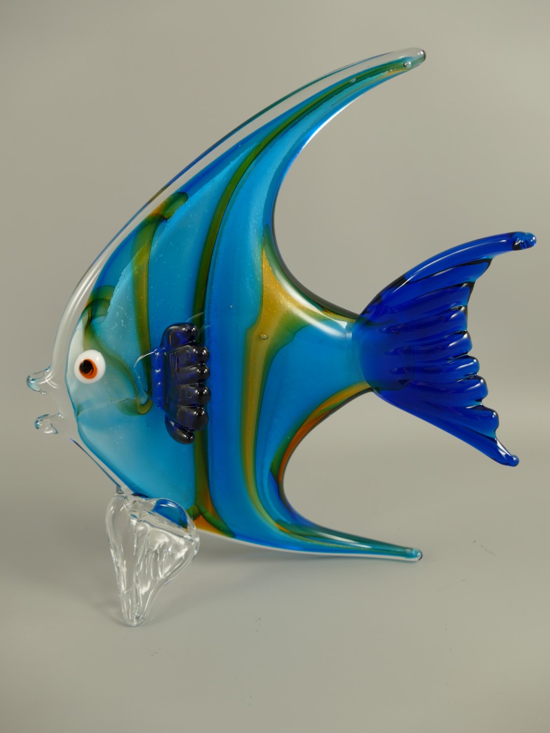 Glasfigur FISCH farbe H.26x23cm