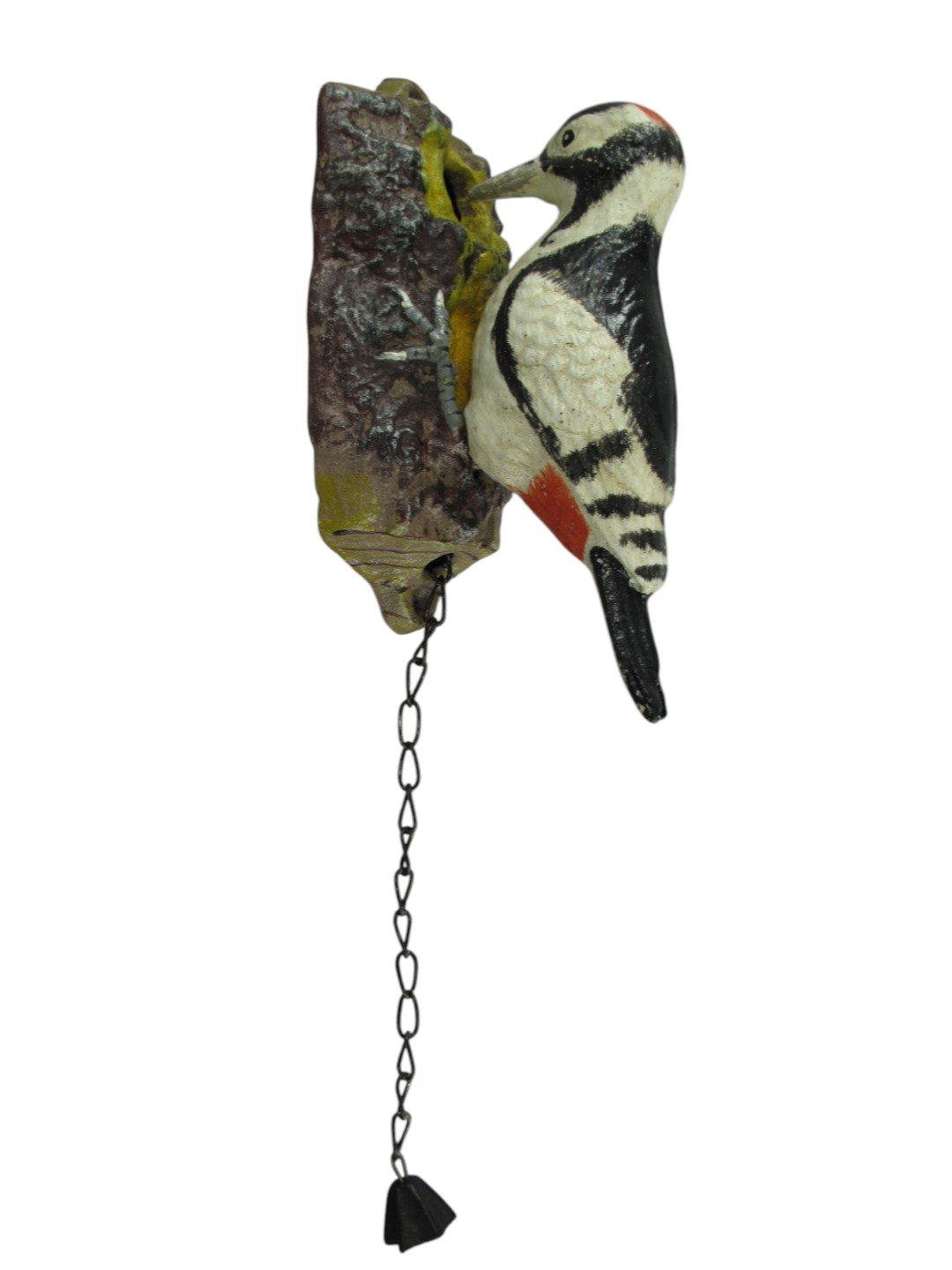 *ANG./AUG. Türklopfer VOGEL Eisen FARBE H.21x13cm