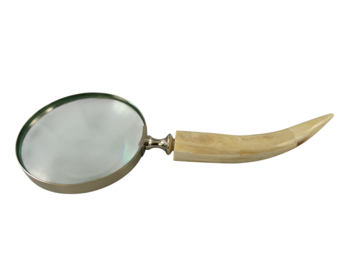 *ANG./AUG. Lupe vernikelt griff Bein D.10cm