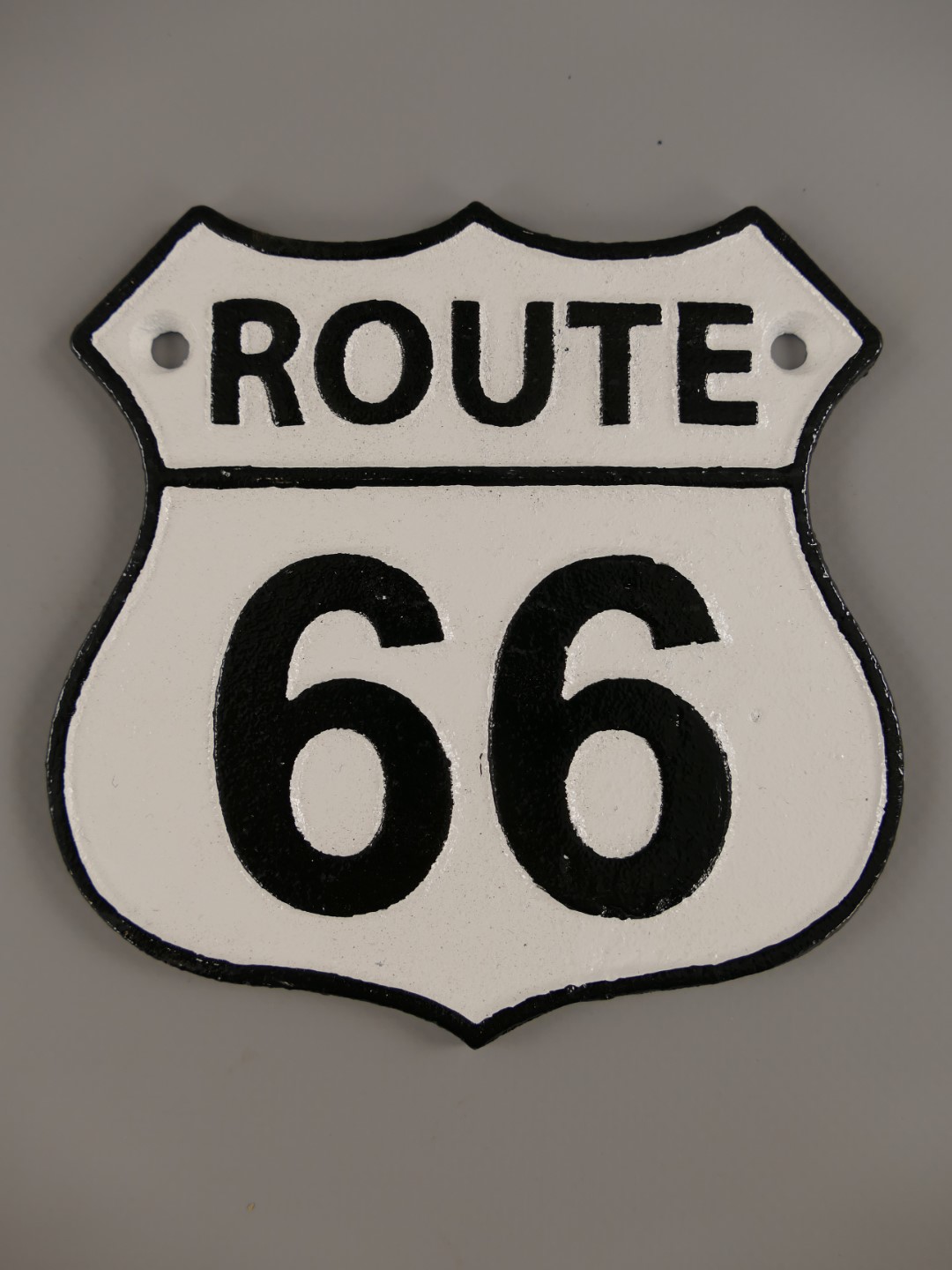 Routte*66 Gußeisen farbig H.12x12cm