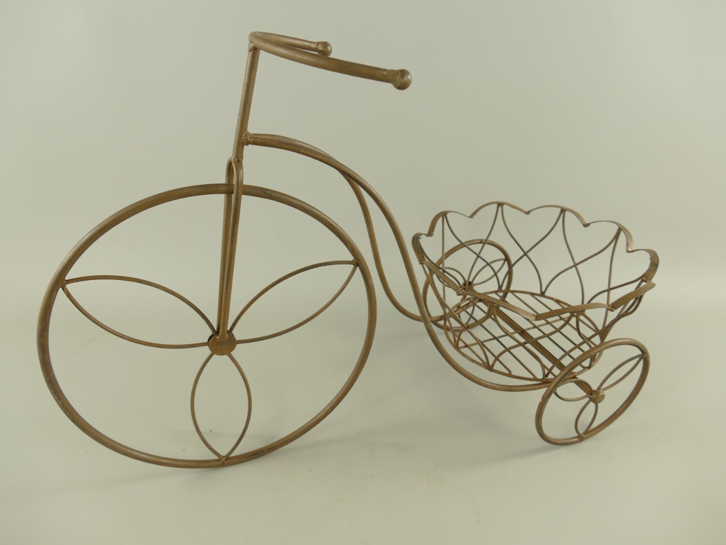 Blumen FAHRRAD rustikal braun L.62cm