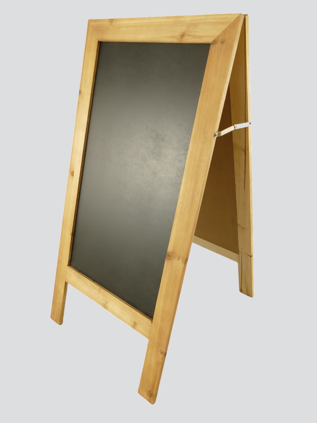 (*S) Werbetafel KIEFERN Holz braun H.96X50cm