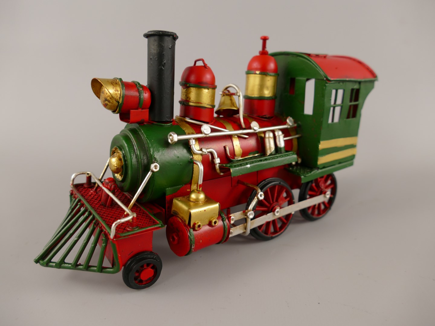 *ANG. Locomotiv Antik Eisen L.22x12x8cm