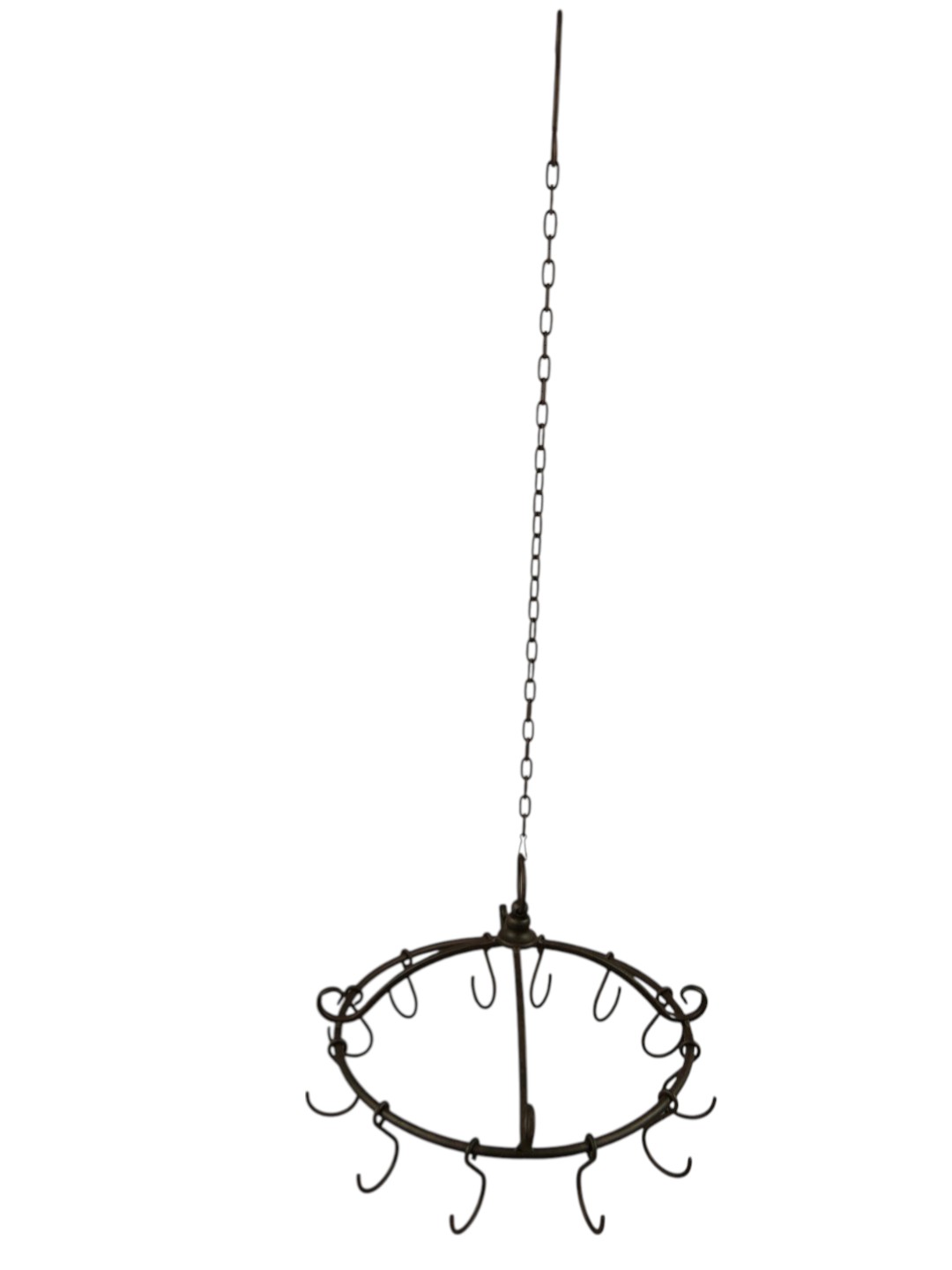 *ANG./AUG. Wildkrone Eisen antikbraun H.108x44cm